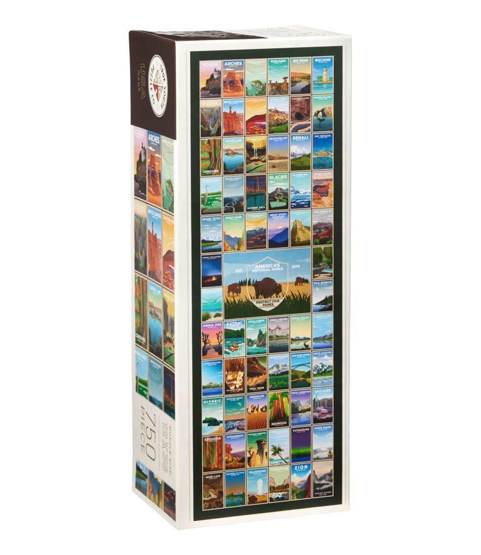 America's National Park Puzzle, 750 Pieces | L.L.Bean