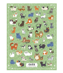 Illustrated Cats Puzzle, 500 Pieces | L.L.Bean