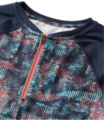 Women's Comfort Cycling Jersey, Long-Sleeve Print | L.L.Bean