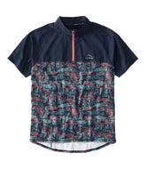 Men's Comfort Cycling Jersey, Short-Sleeve Print | L.L.Bean