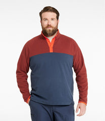 Men's All Season Access Fleece Pullover, Colorblock | L.L.Bean