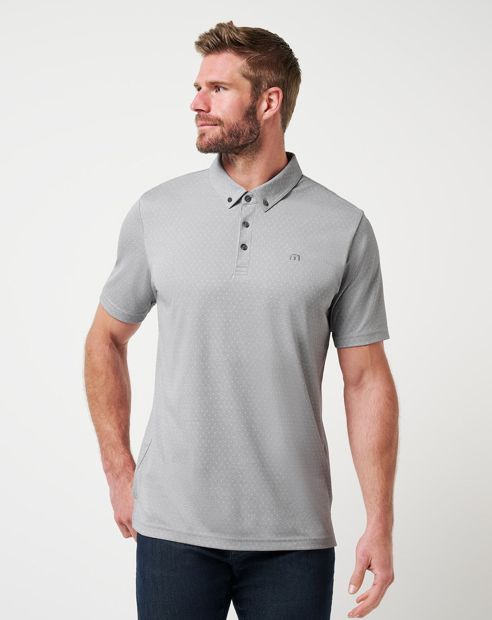 Heather Light Grey Travis Mathew