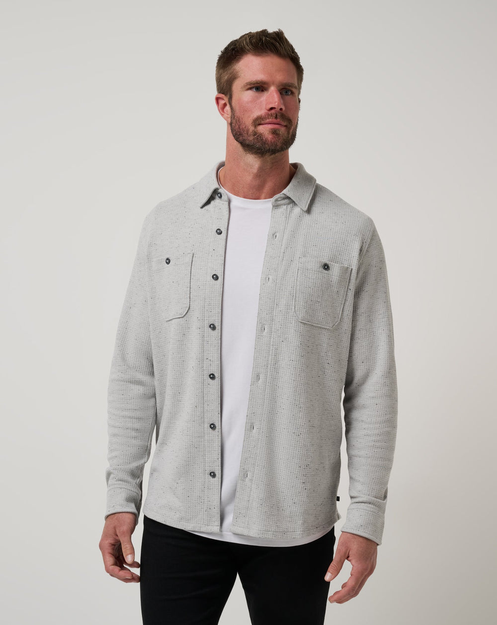 Heather Light Grey Travis Mathew