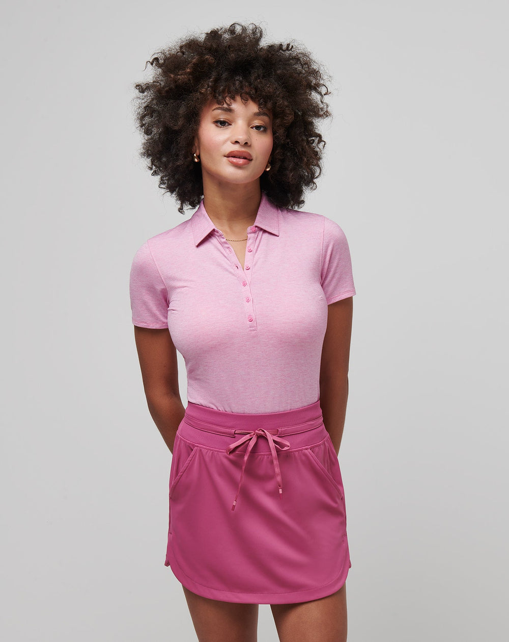 Heather Red Violet Travis Mathew