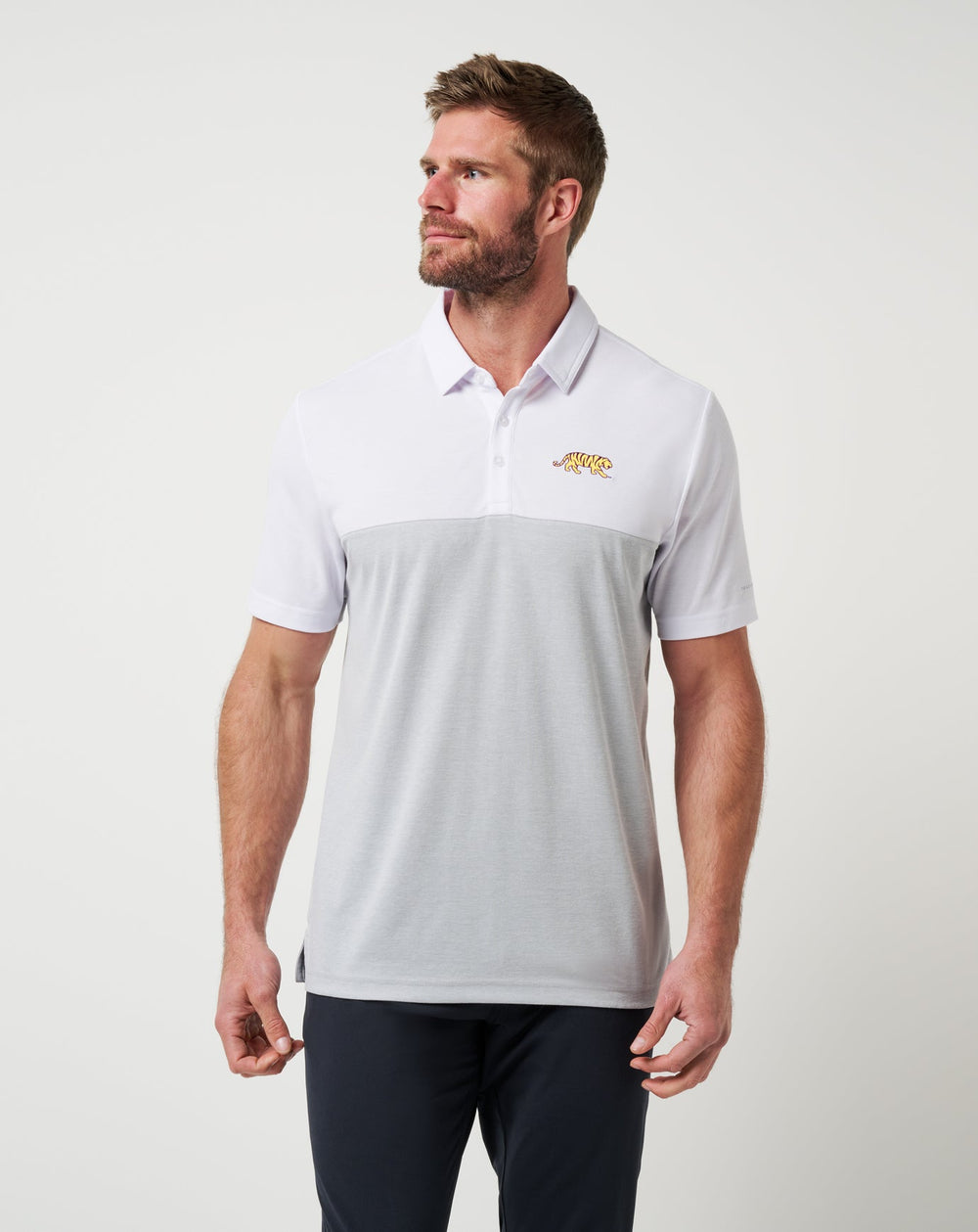 White/Heather Grey Travis Mathew