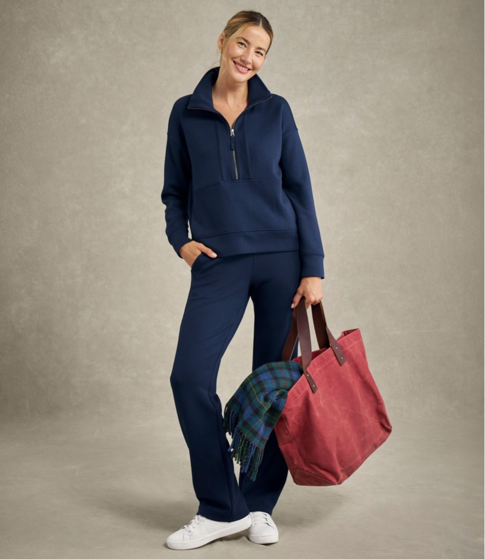 Women's CloudSoft Top, Half-Zip Pullover | L.L.Bean