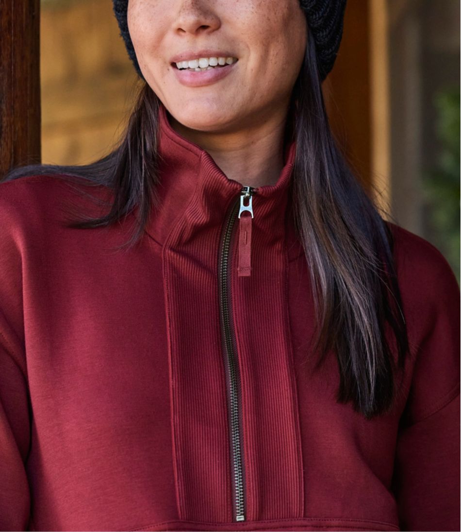 Women's CloudSoft Top, Half-Zip Pullover | L.L.Bean
