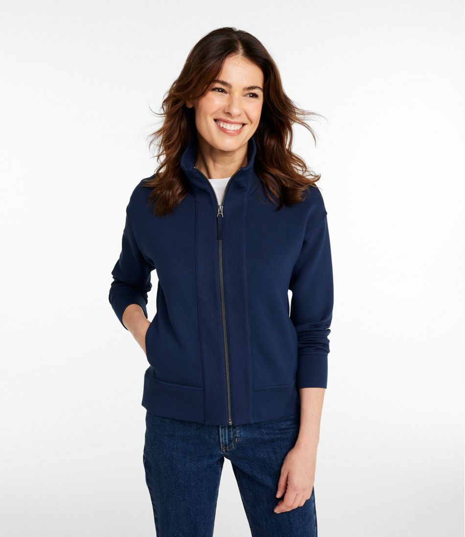 Women's CloudSoft Top, Full-Zip | L.L.Bean