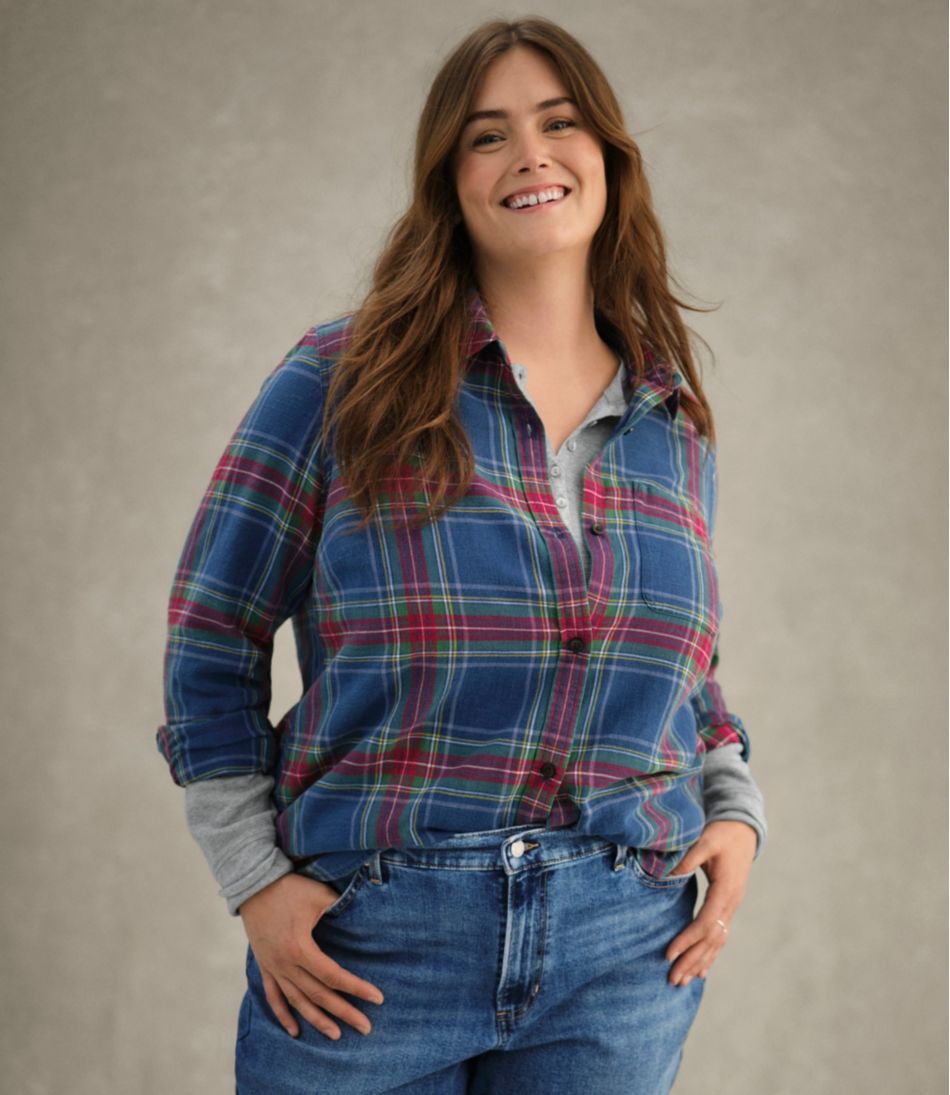 Women's Sunwashed Twill Shirt | L.L.Bean