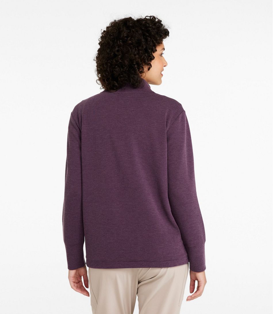 Women's Mountainside Micro Waffle Pullover | L.L.Bean