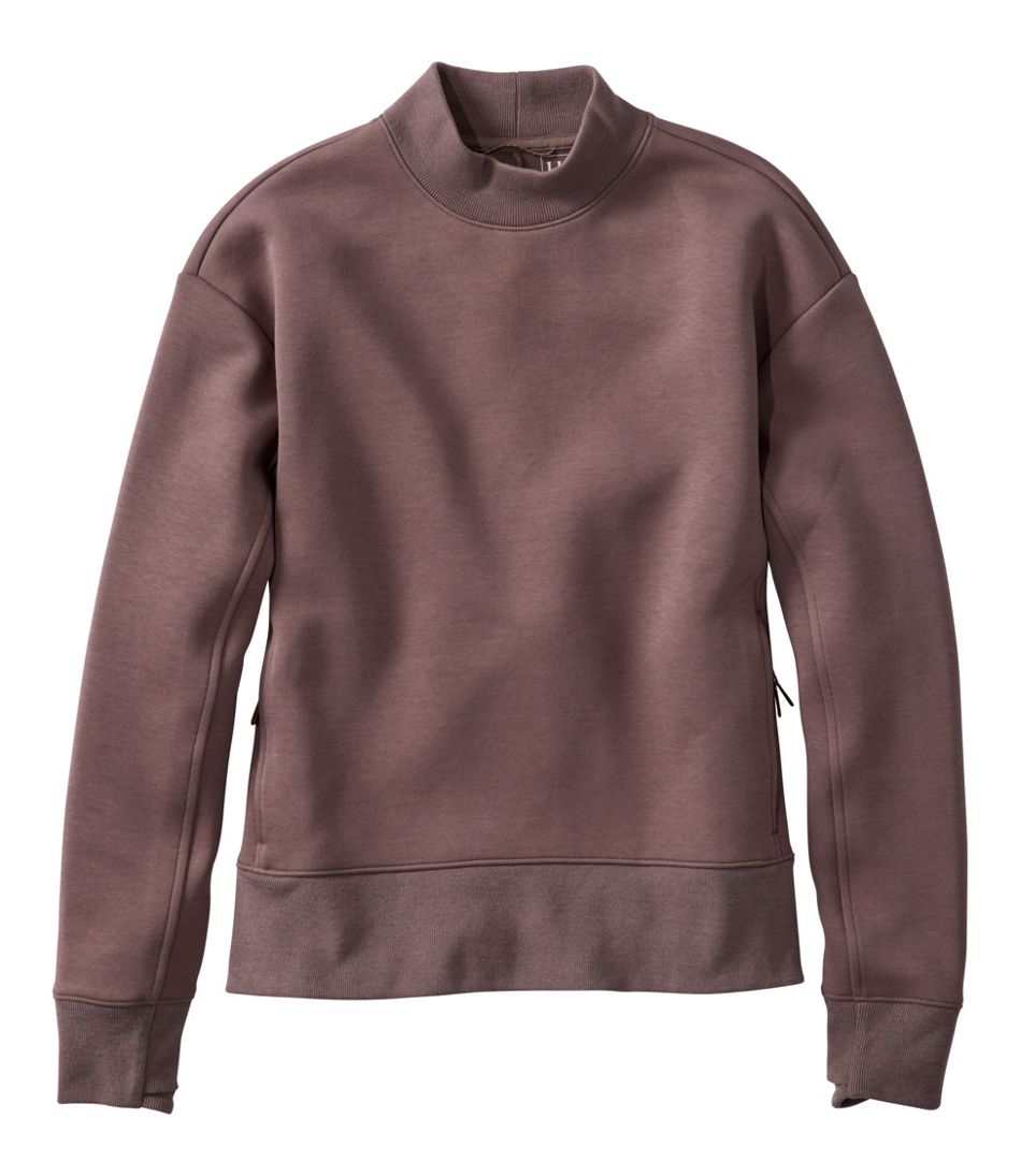 Women's Multisport Mockneck Pullover Sweatshirt | L.L.Bean