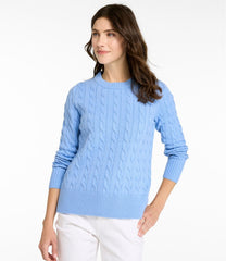 Women's The Original Double L® Sweater, Cable Crewneck | L.L.Bean