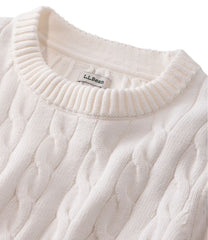 Women's The Original Double L® Sweater, Cable Crewneck | L.L.Bean