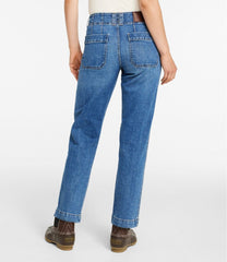 Women's 1912 Field Denim Pants, Mid-Rise Ankle Utility | L.L.Bean