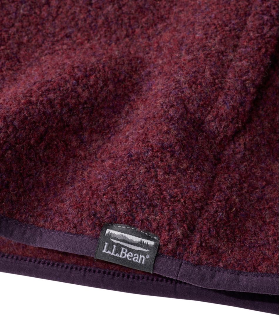 Women's All Season Wool Fleece Full-Zip Jacket | L.L.Bean