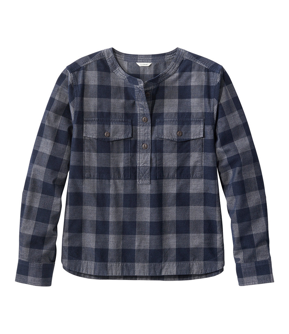 Carbon Navy Plaid,X-Small