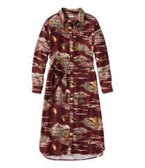 Women's Signature Camp Flannel Midi Dress | L.L.Bean