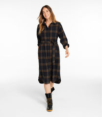 Women's Signature Camp Flannel Midi Dress | L.L.Bean