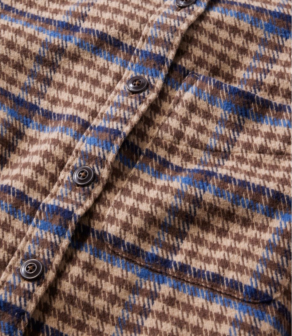 Women's Signature 1933 Collarless Chamois Tunic, Plaid | L.L.Bean