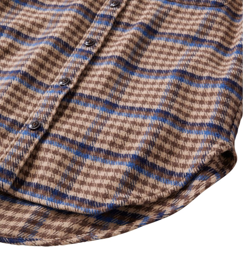 Women's Signature 1933 Collarless Chamois Tunic, Plaid | L.L.Bean