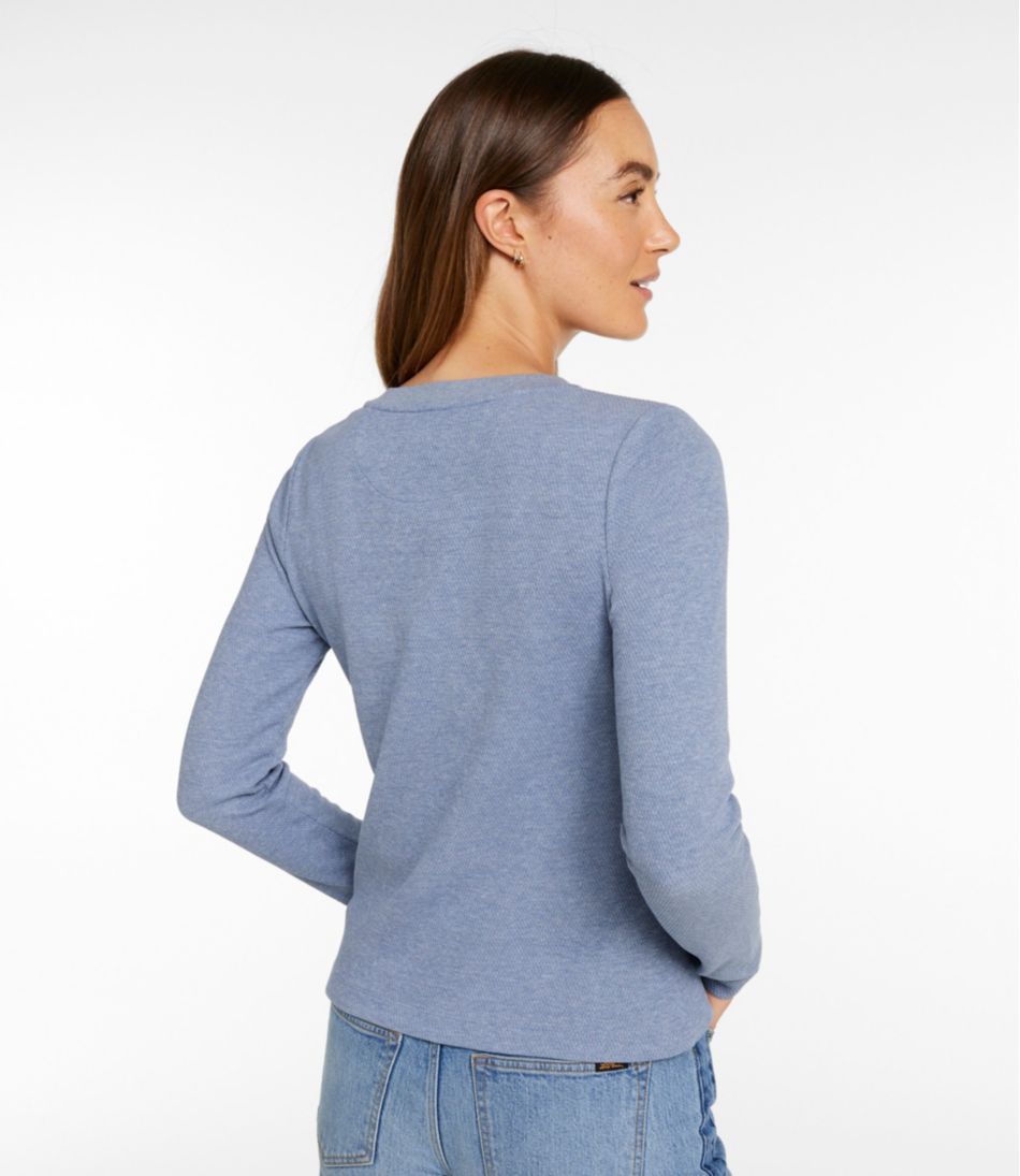 Women's Signature Premium Thermal Tops, Long-Sleeve Henley Shirt | L.L.Bean