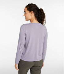 Women's Vista Camp V-Neck Pocket Tee, Long-Sleeve | L.L.Bean