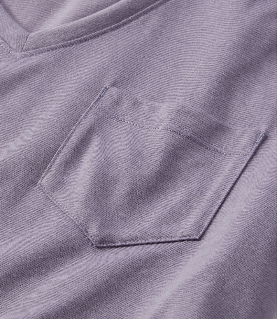 Women's Vista Camp V-Neck Pocket Tee, Long-Sleeve | L.L.Bean