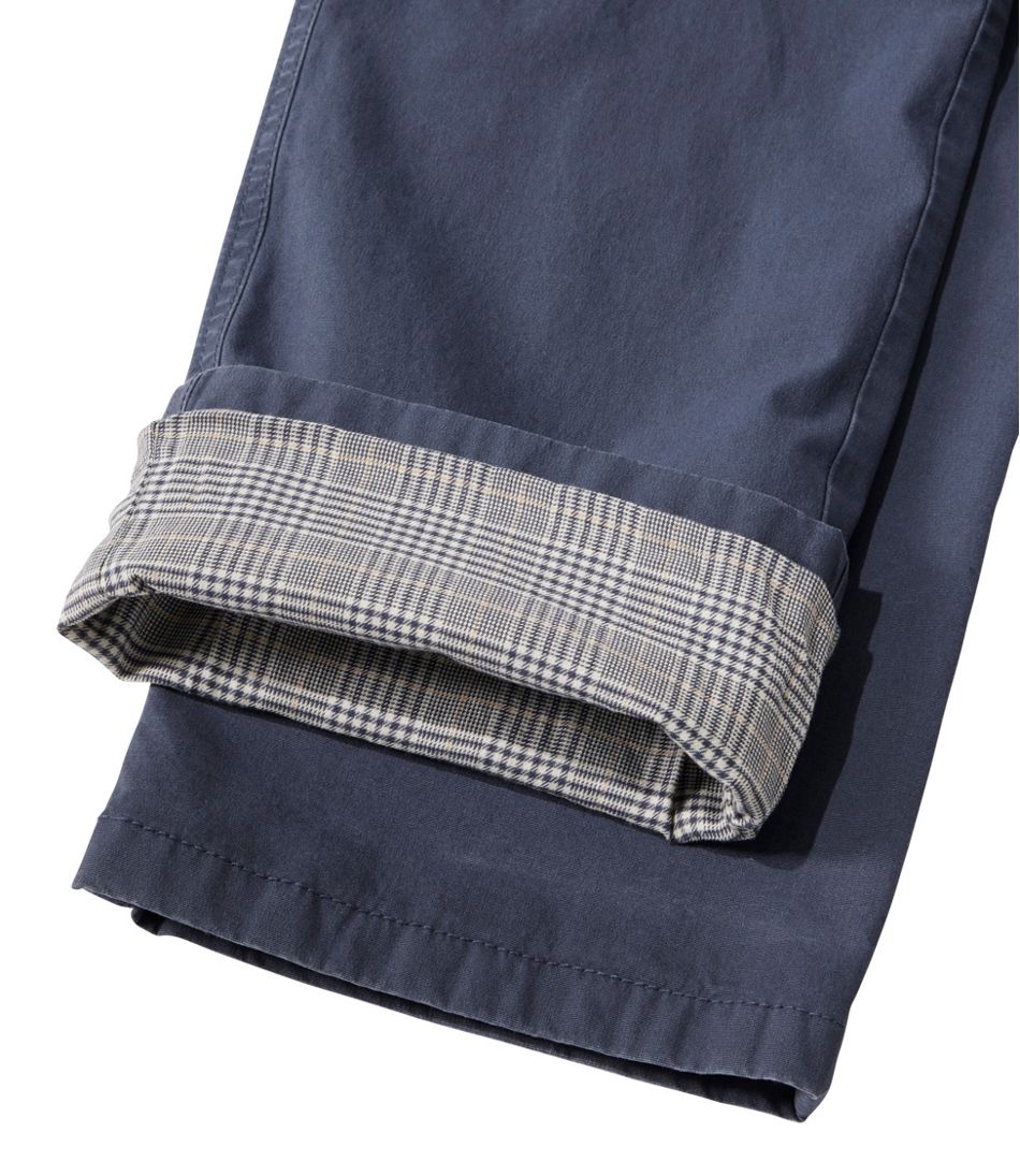 Women's 207 Vintage Cotton Canvas Pants, Mid-Rise Straight-Leg Cargo Lined | L.L.Bean