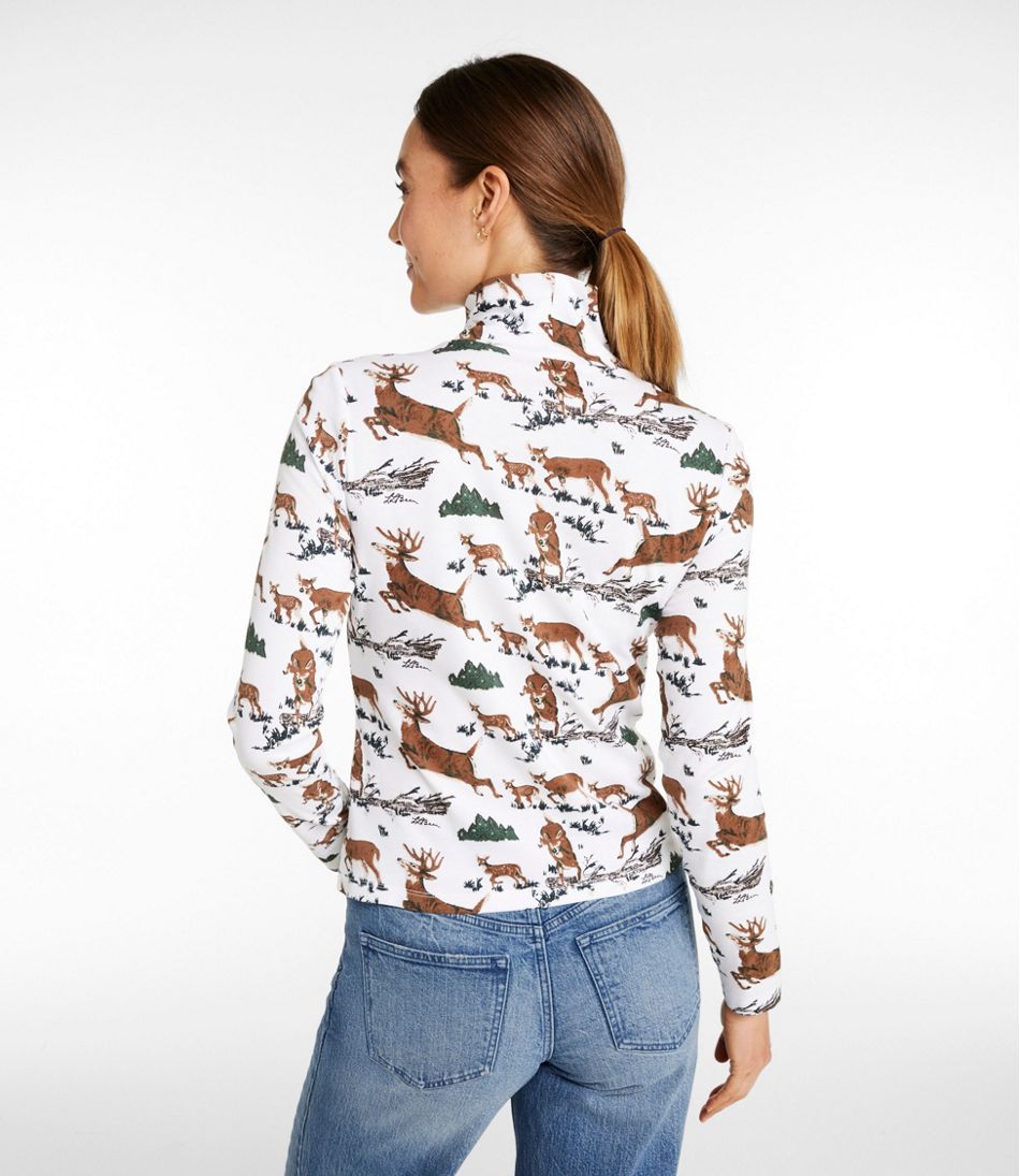 Women's Signature Lightweight Cotton Turtleneck, Novelty | L.L.Bean