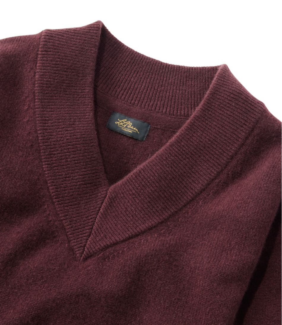 Women's Signature Premium Essential Cashmere Sweater, Relaxed V-Neck | L.L.Bean