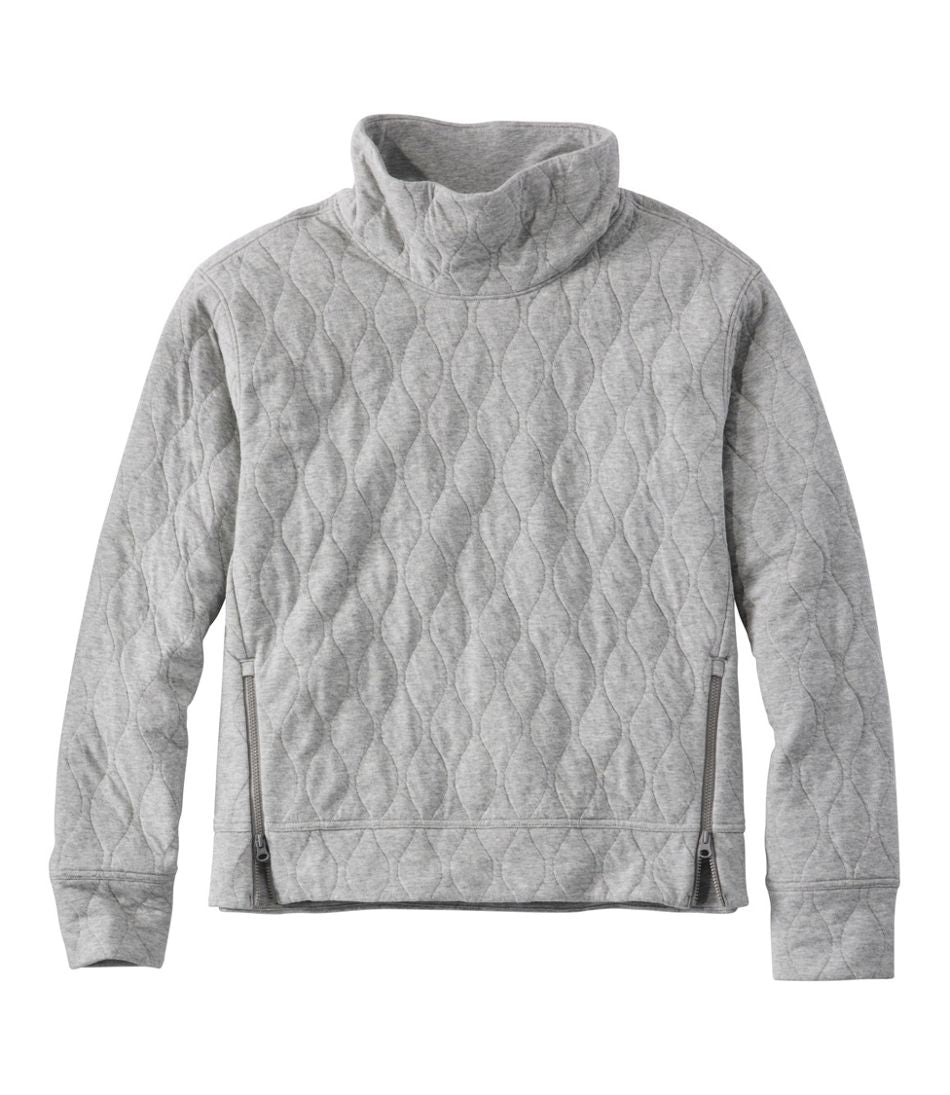 Women's VentureSoft Quilted Funnelneck Pullover | L.L.Bean