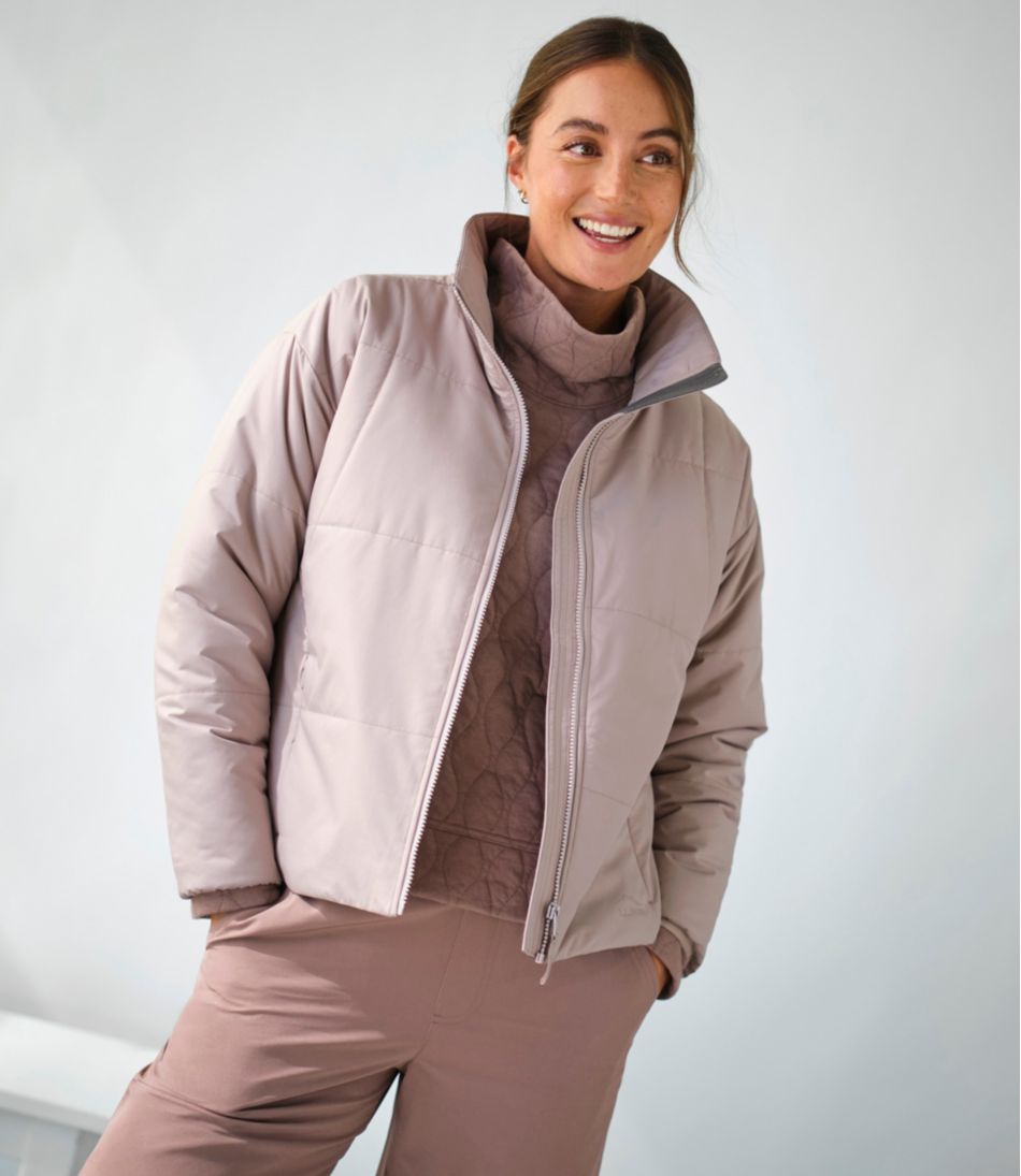Women's VentureSoft Quilted Funnelneck Pullover | L.L.Bean