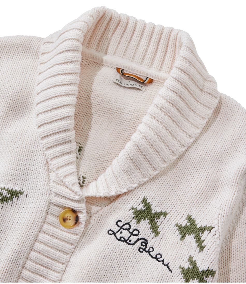 Women's Signature Original Cotton Sweater, Shawl Cardigan Novelty | L.L.Bean