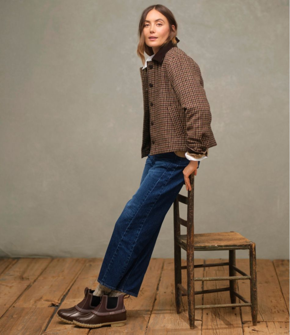 Women's Signature 1912 Premium Jeans, High-Rise Barrel Ankle | L.L.Bean
