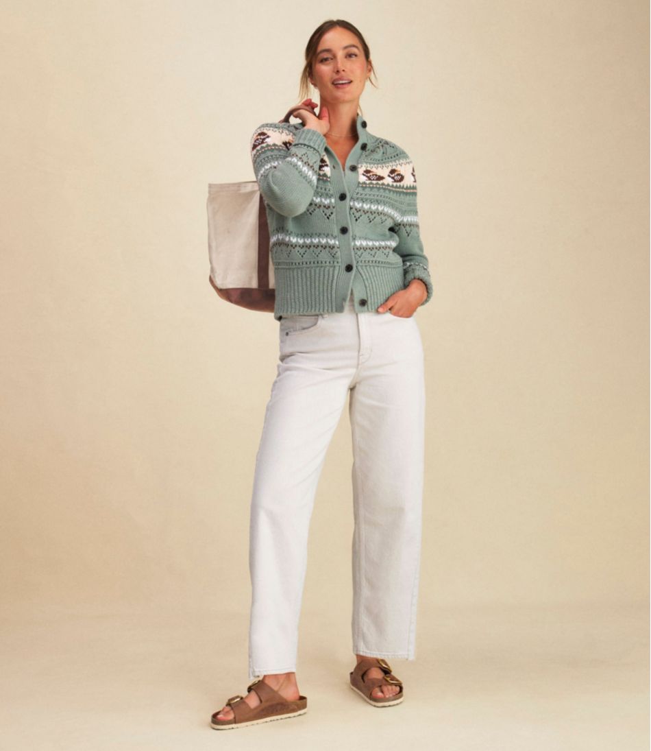 Women's Signature 1912 Premium Jeans, High-Rise Barrel Ankle | L.L.Bean
