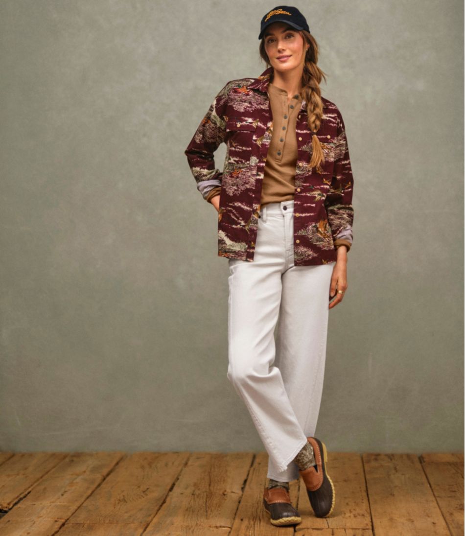 Women's Signature 1912 Premium Jeans, High-Rise Barrel Ankle | L.L.Bean