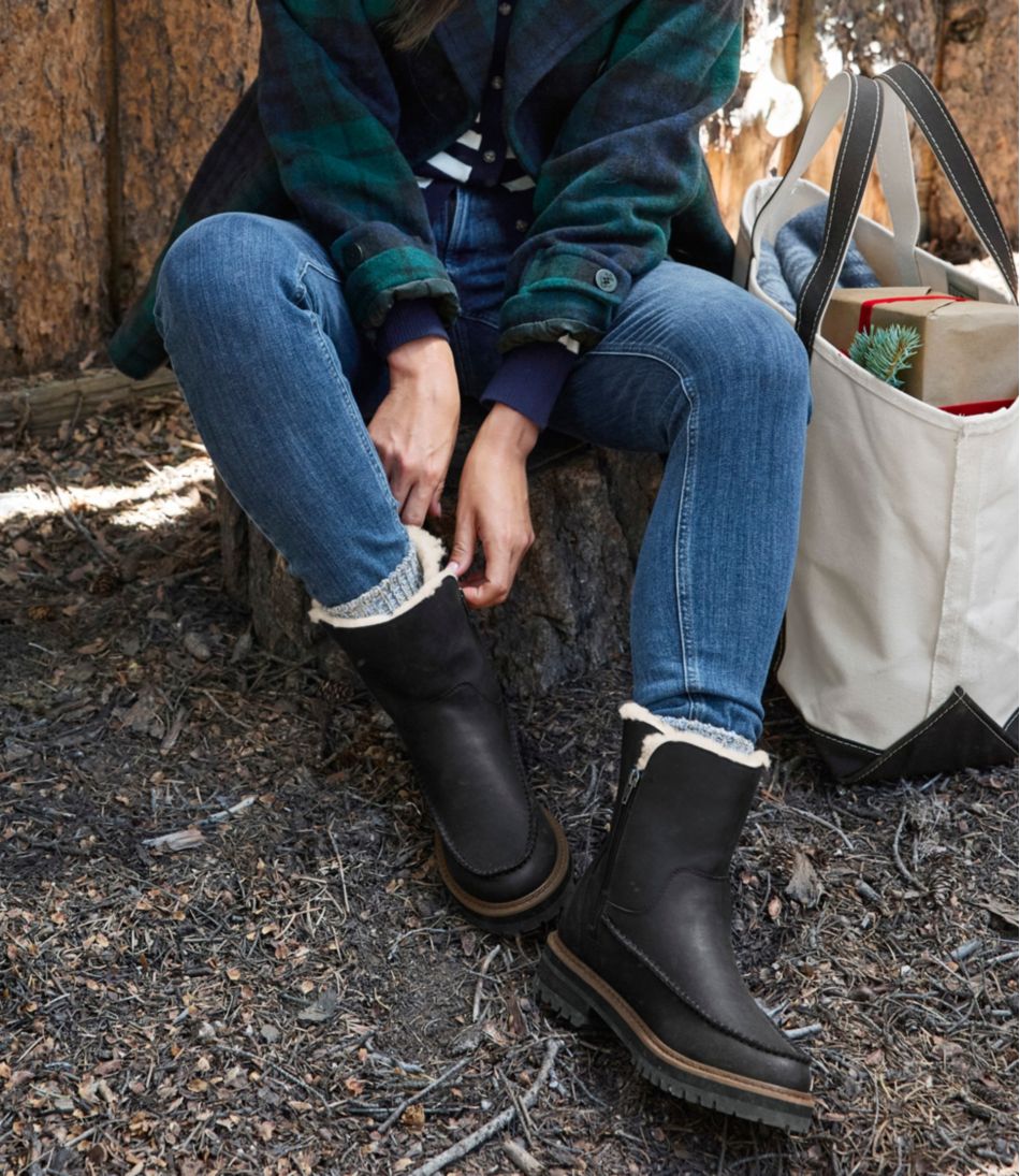 Women's Camden Hill Moto Boots | L.L.Bean