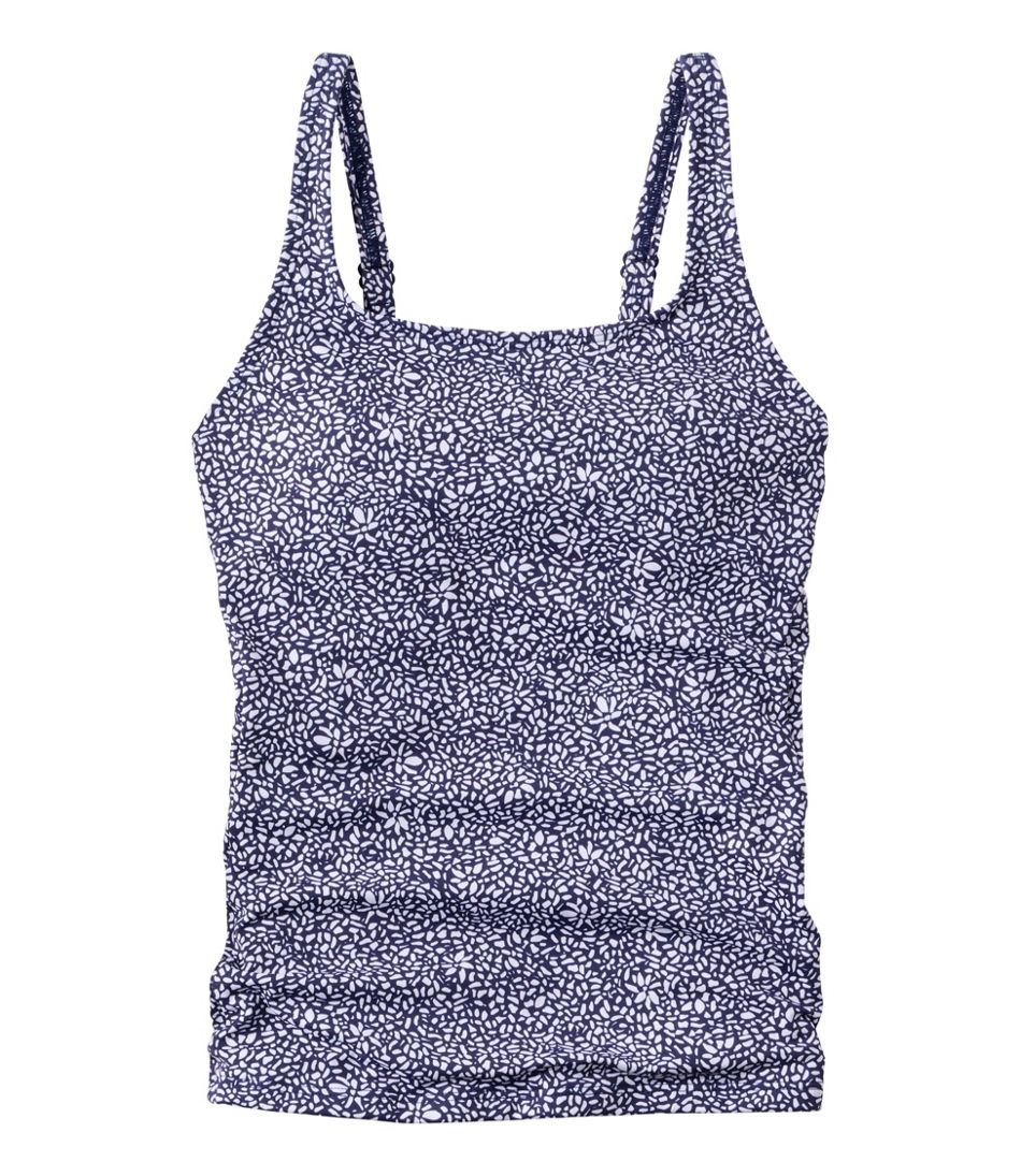 Women's Coastal Essential Scoop Tankini Top, Print | L.L.Bean