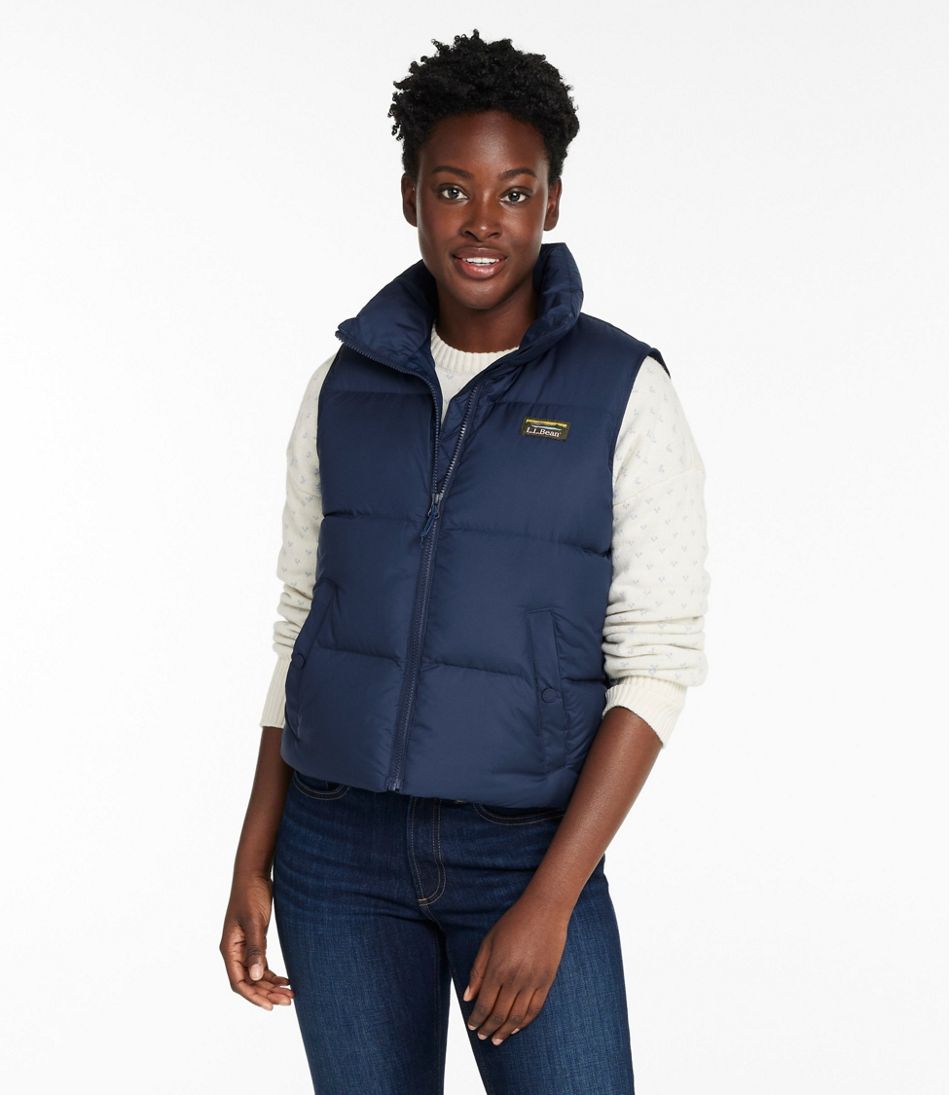 Women's Mountain Classic Down Vest, Cropped | L.L.Bean