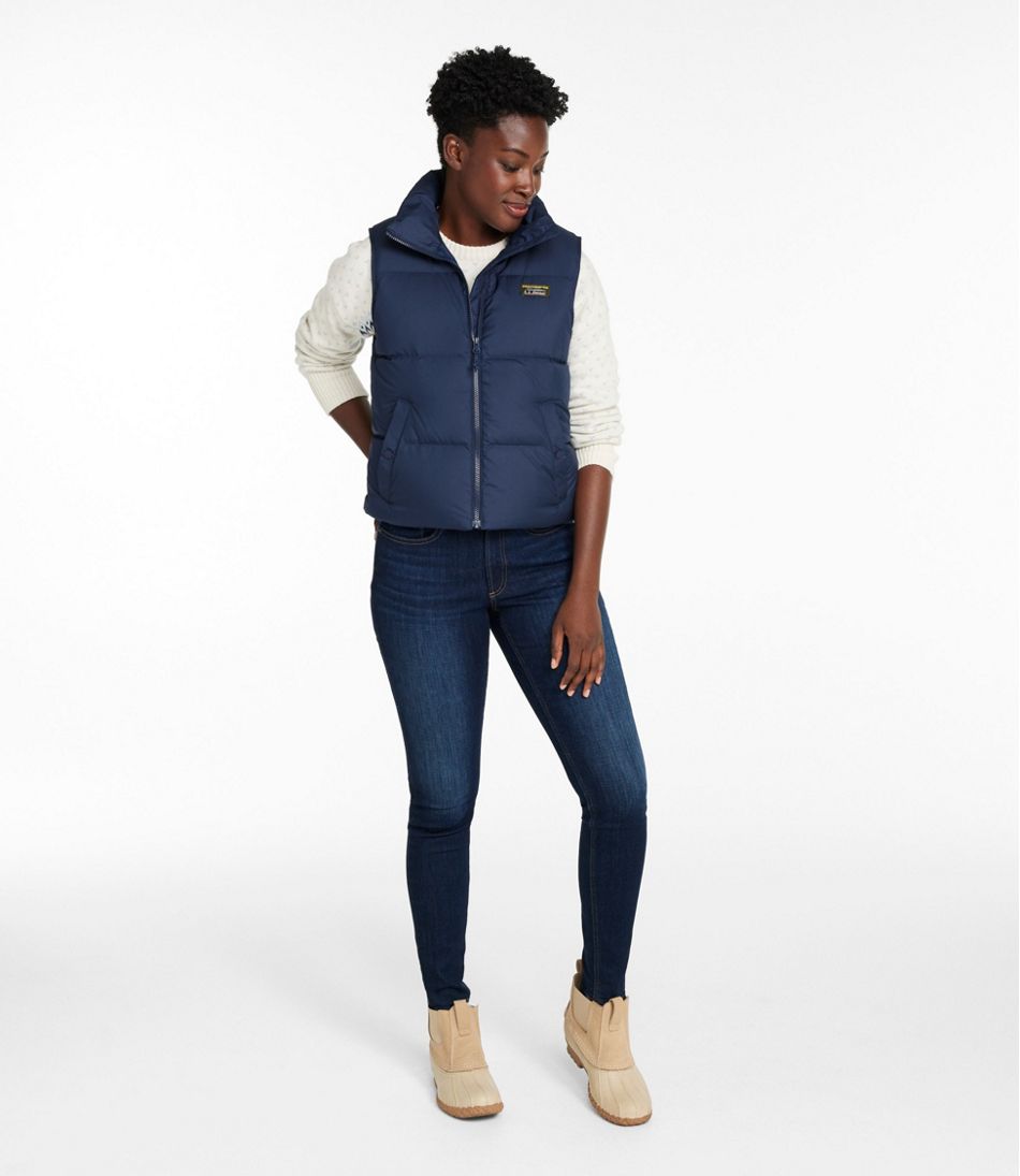 Women's Mountain Classic Down Vest, Cropped | L.L.Bean