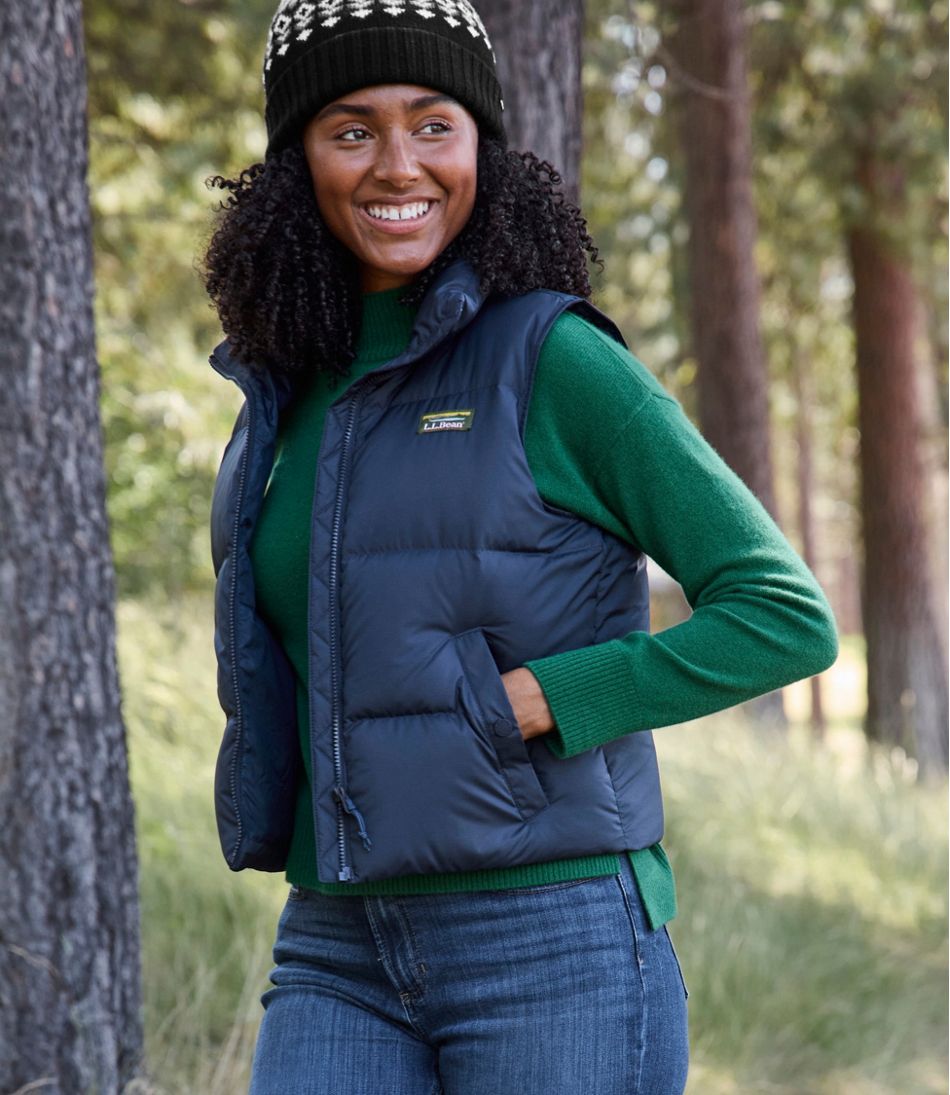Women's Mountain Classic Down Vest, Cropped | L.L.Bean