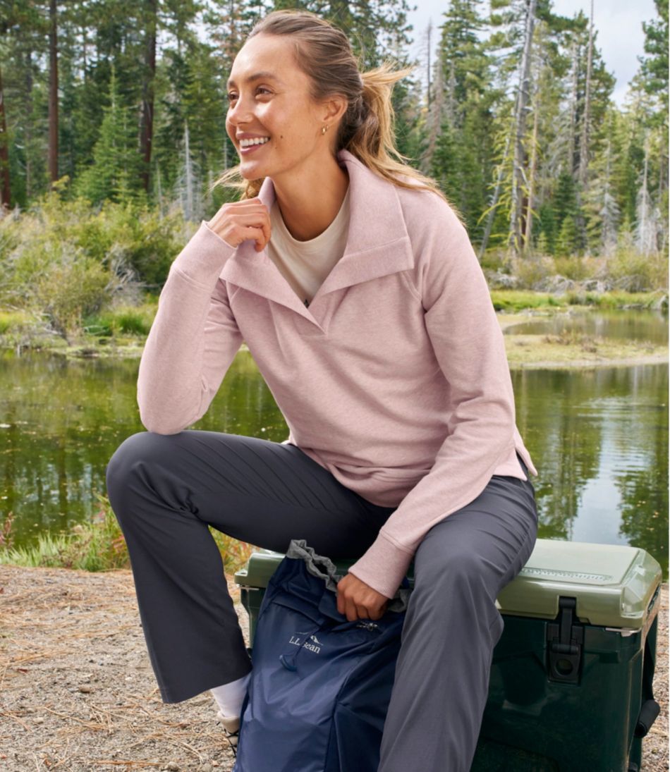 Women's Bean's Cozy Splitneck Pullover Sweatshirt | L.L.Bean