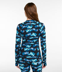 Women's Heavyweight Base Layer Crew Top, Print | L.L.Bean
