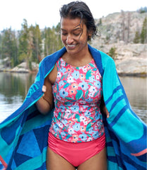 Women's BeanSport Highneck Tankini Top, Print | L.L.Bean