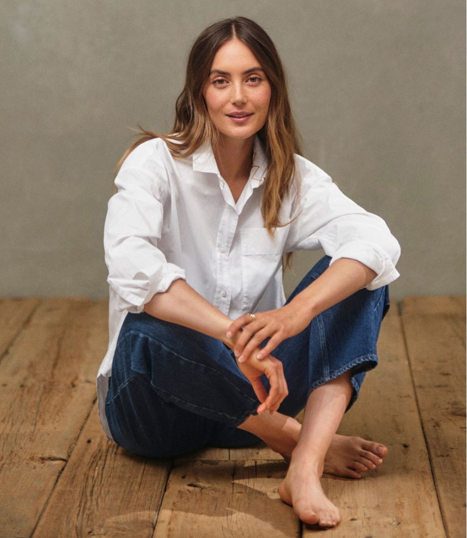 Women's Signature Premium Essential Poplin Shirt, Long-Sleeve | L.L.Bean