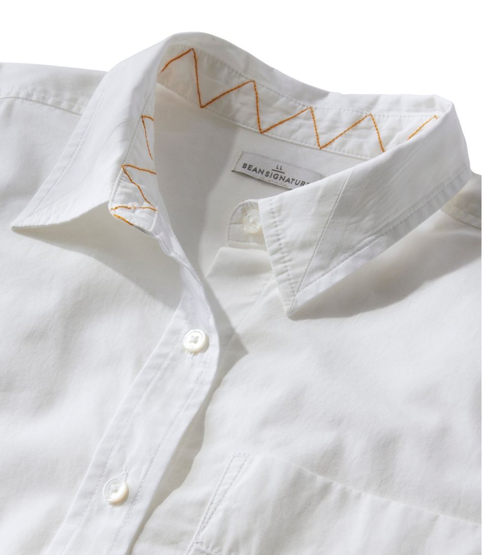 Women's Signature Premium Essential Poplin Shirt, Long-Sleeve | L.L.Bean