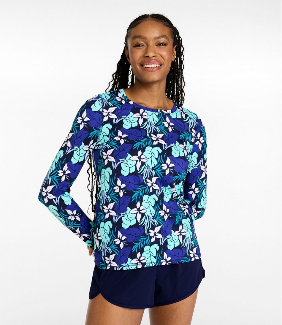 Women's SunSmart UPF 50+ SunShirt, Long-Sleeve Print | L.L.Bean