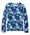 Darkest Navy Palm Multi