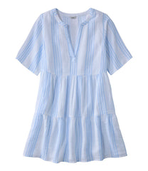 Women's Cloud Gauze Cover-Up, Tiered Dress Print | L.L.Bean