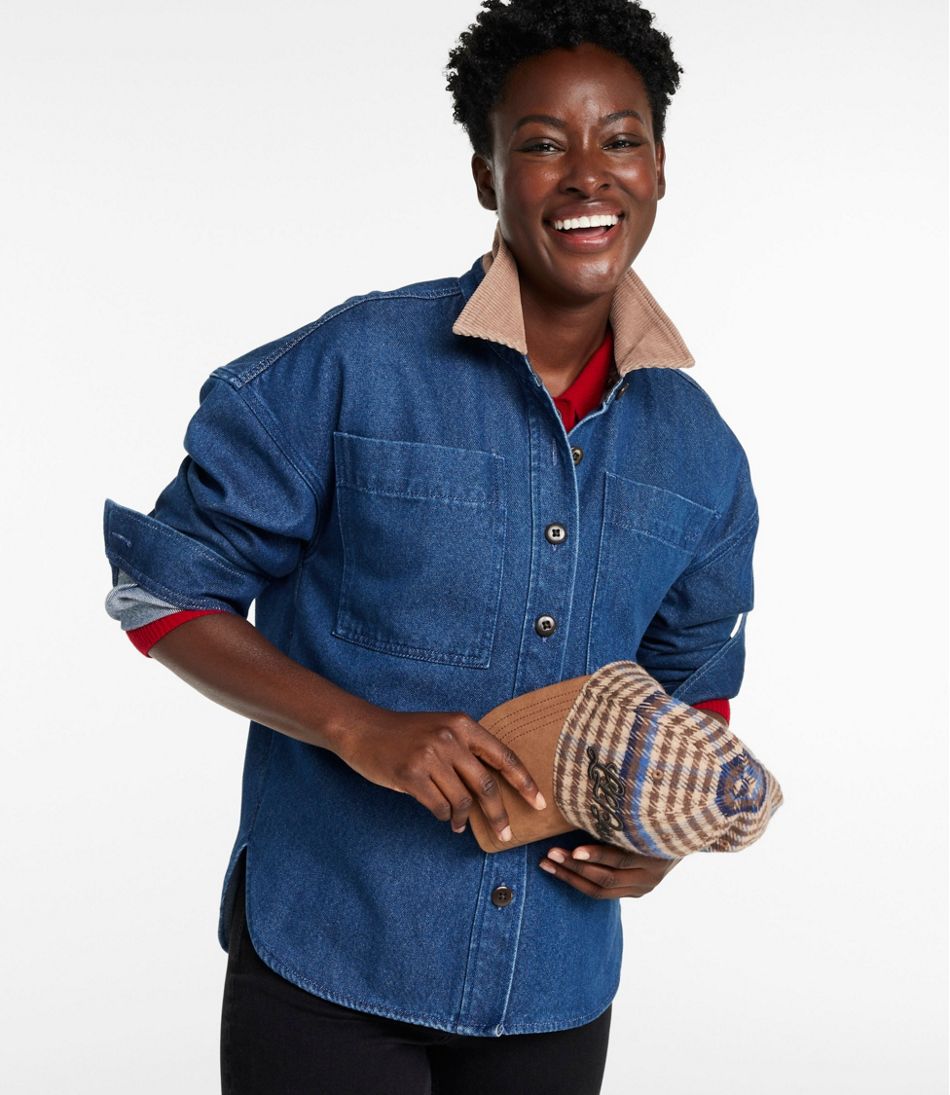 Women's Signature Denim Shirt Jac | L.L.Bean